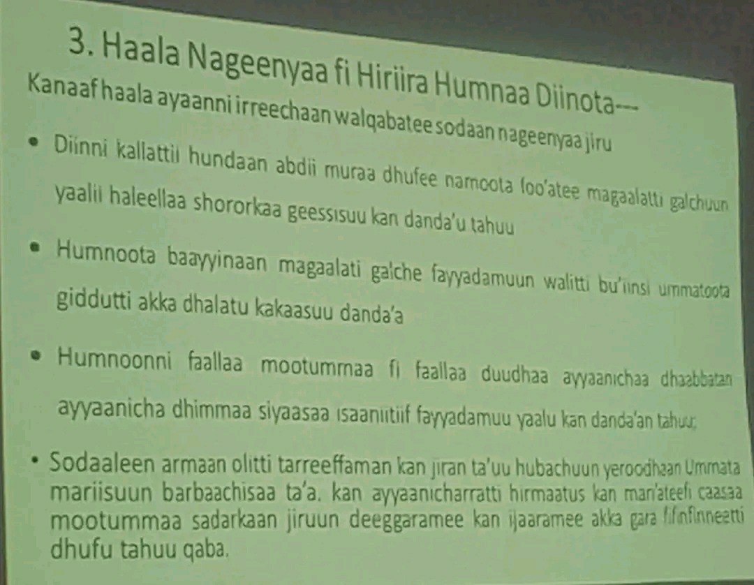 Mootummaan Bilxiginnaa Sababa yaaddoo Nageenyaa jedhuun Irreechi bara kanaa akka hin kabajamne hambisuuf Wixinee qopheesse.