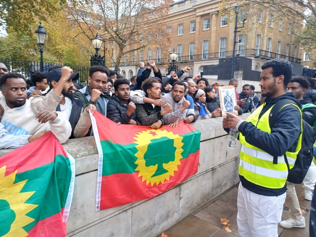 Hiriirri Tumsa Haqa Oromoo jedhu biyya Awurooppaa 🇬🇧 UK tti hawaasa Oromoon gaggeeffame.